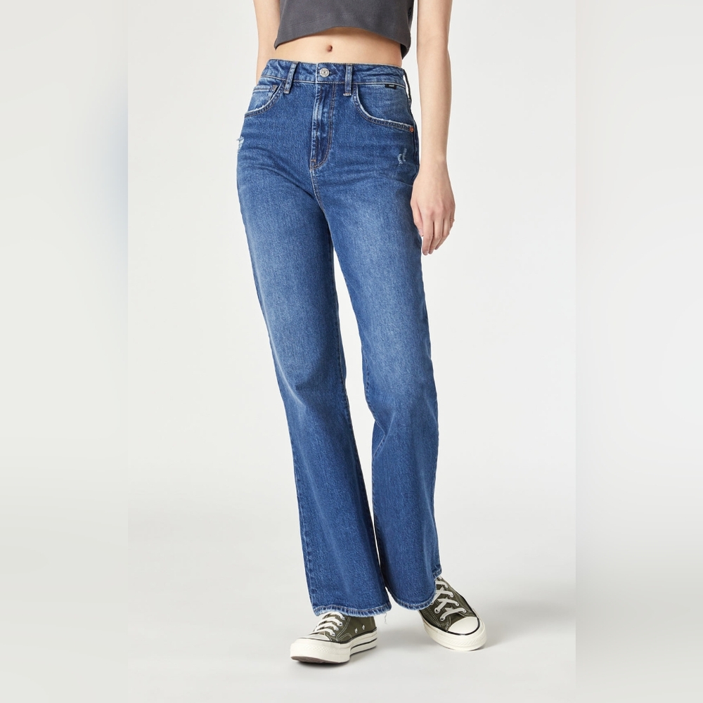 NWOT Mavi Los Angeles Jeans Mid Brushed Classic Blue